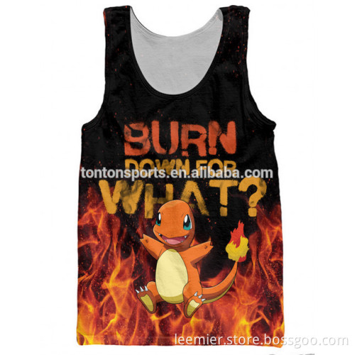 2016 fashion design sublimation women tank top